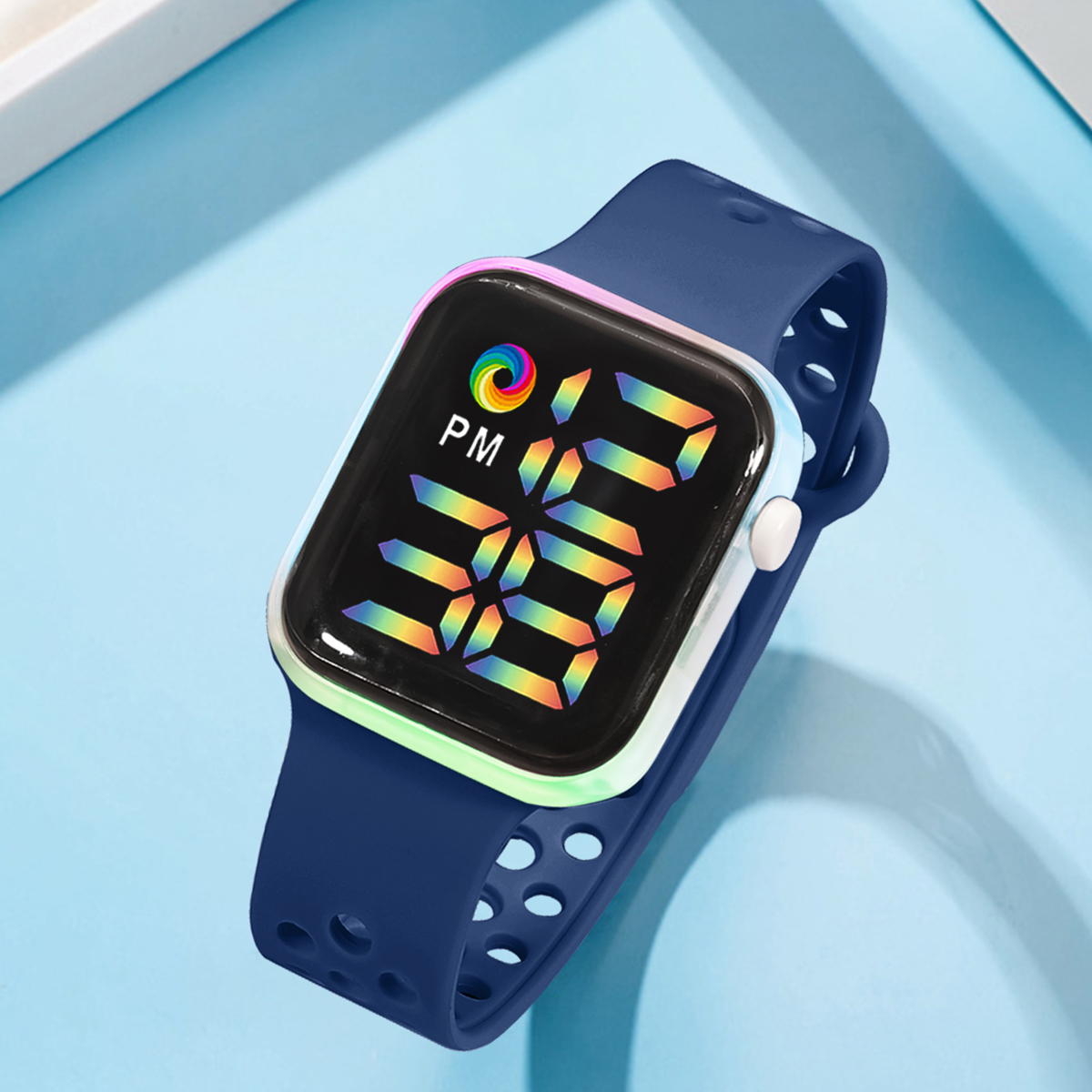 Outdoor Sport Smart Watch - Children's Smart Electronic Watch LED Colorful