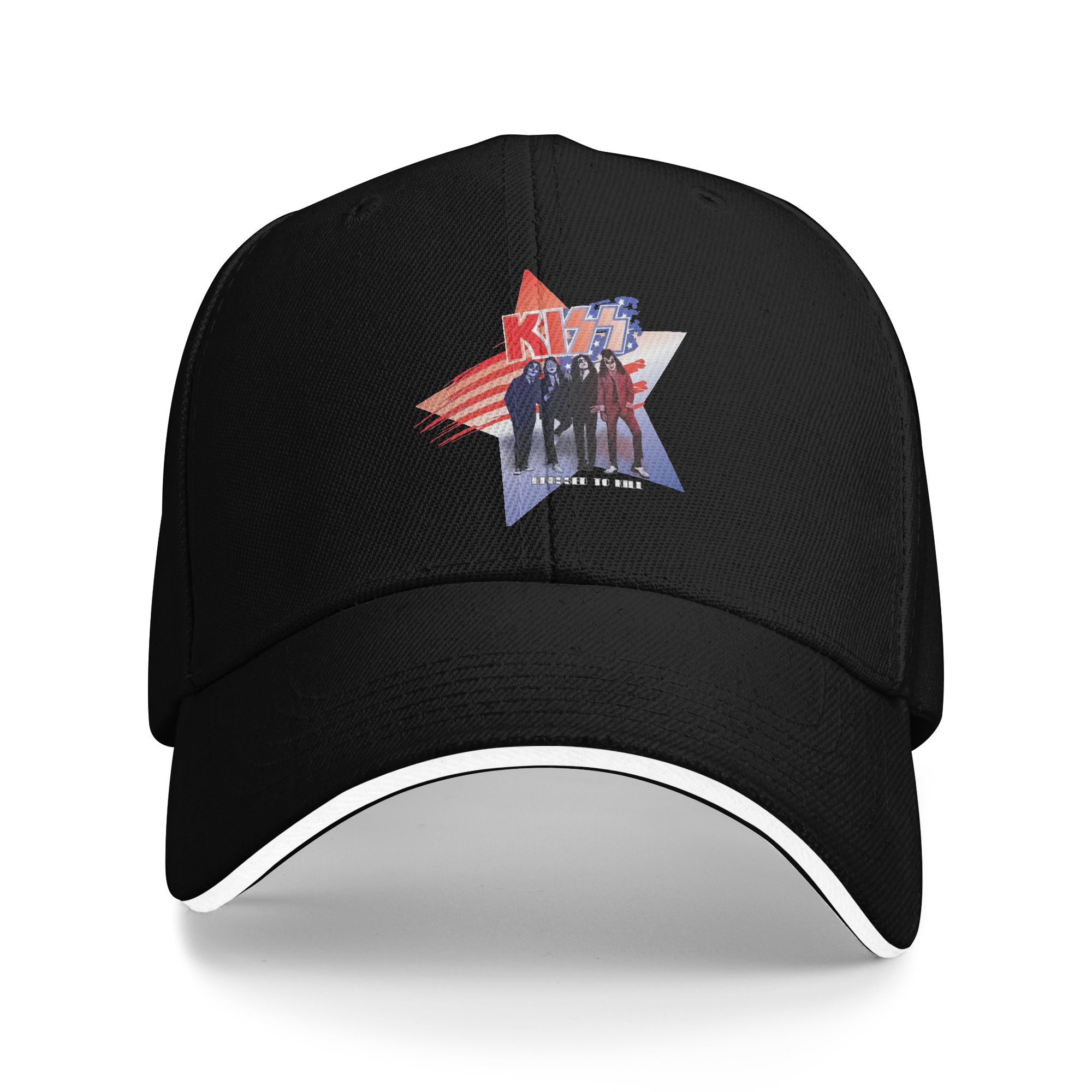 Outdoor Sport Dress - Kiss Band Baseball Cap Casual Dressed