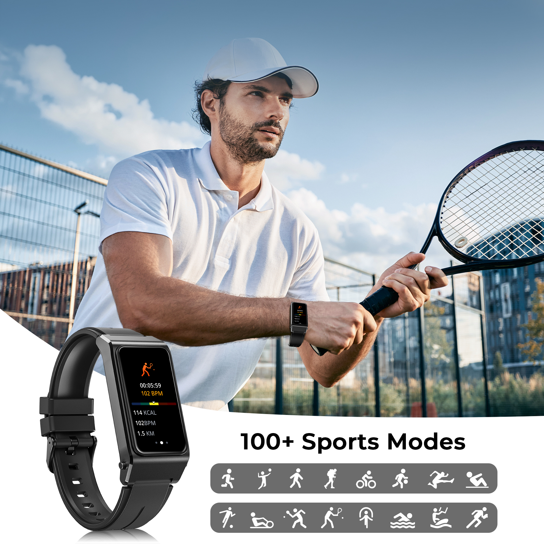 OUKITEL BT11 Smartwatch Blueto - Outdoor Sport Smart Watch 评论和价格