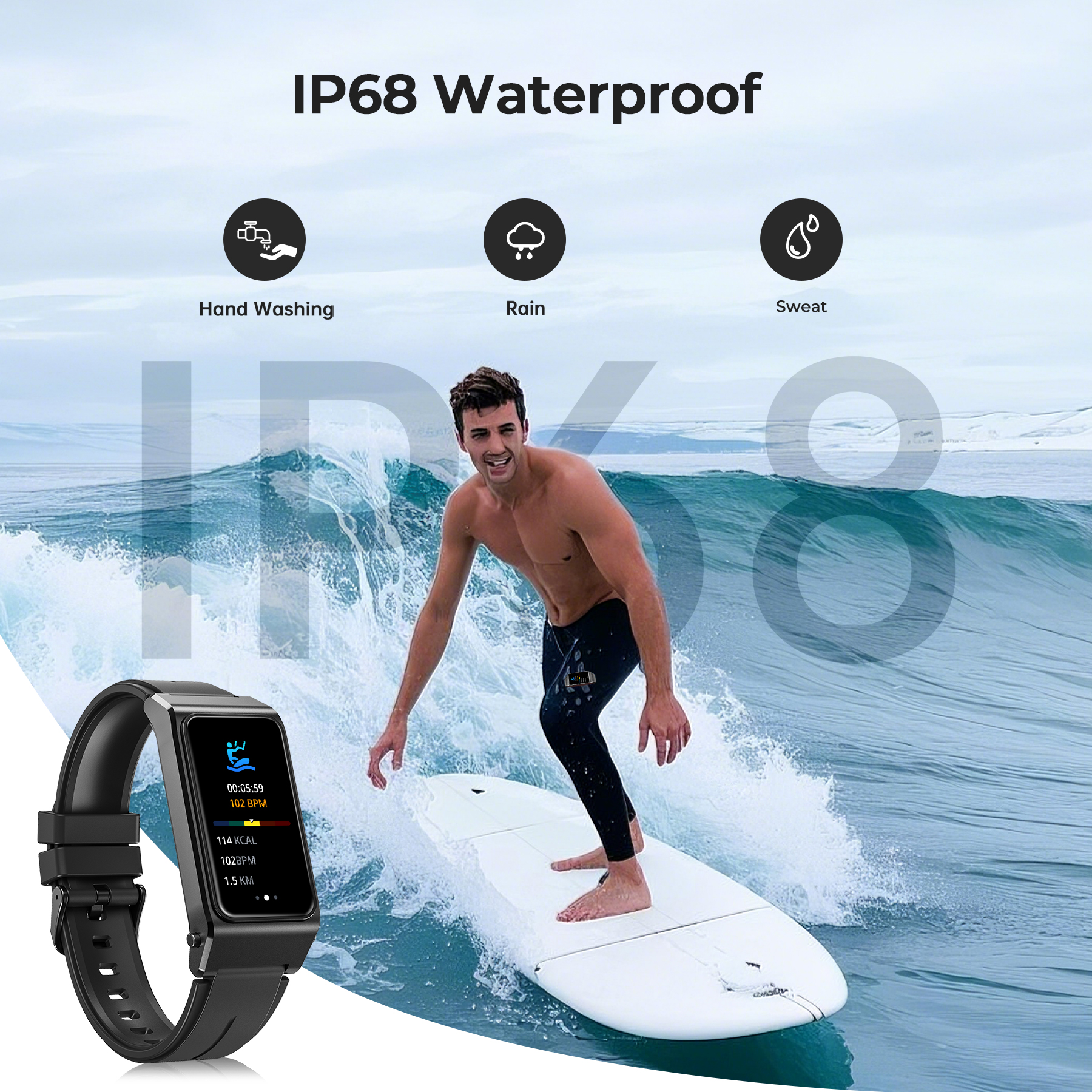 OUKITEL BT11 Smartwatch Blueto - Outdoor Sport Smart Watch 评论和价格