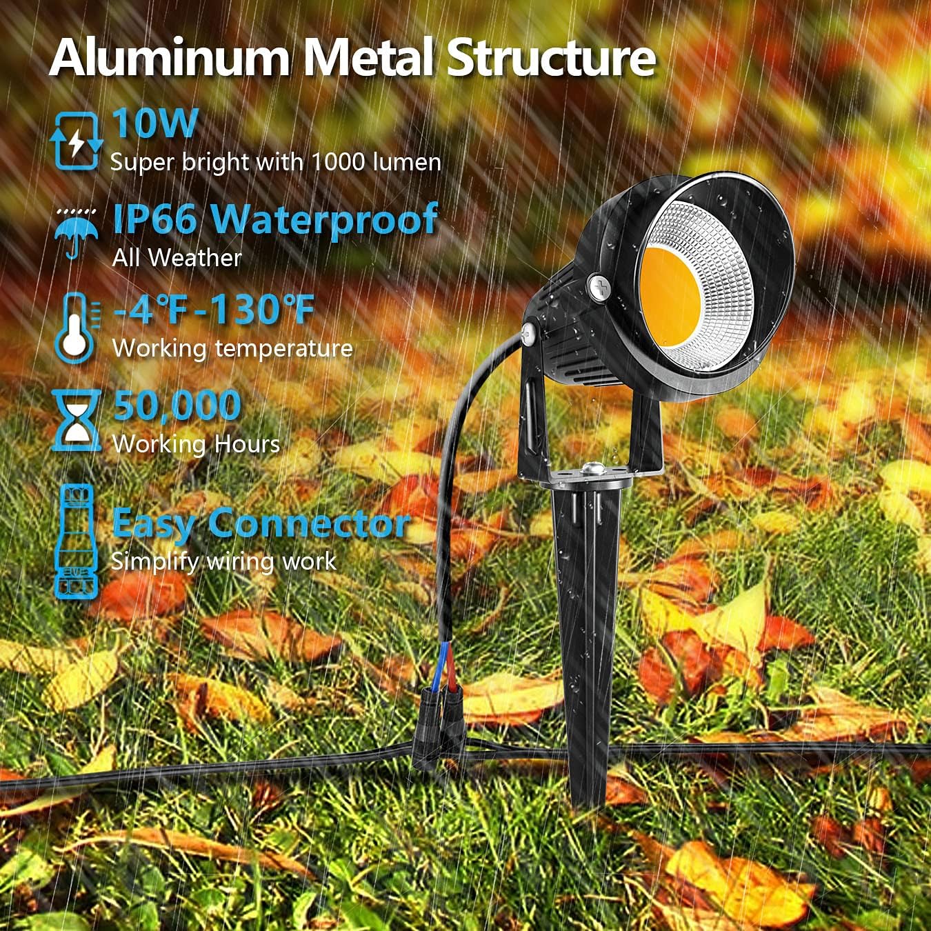 10W LED Landscape Lights with  - Outdoor Spotlight 评论和价格