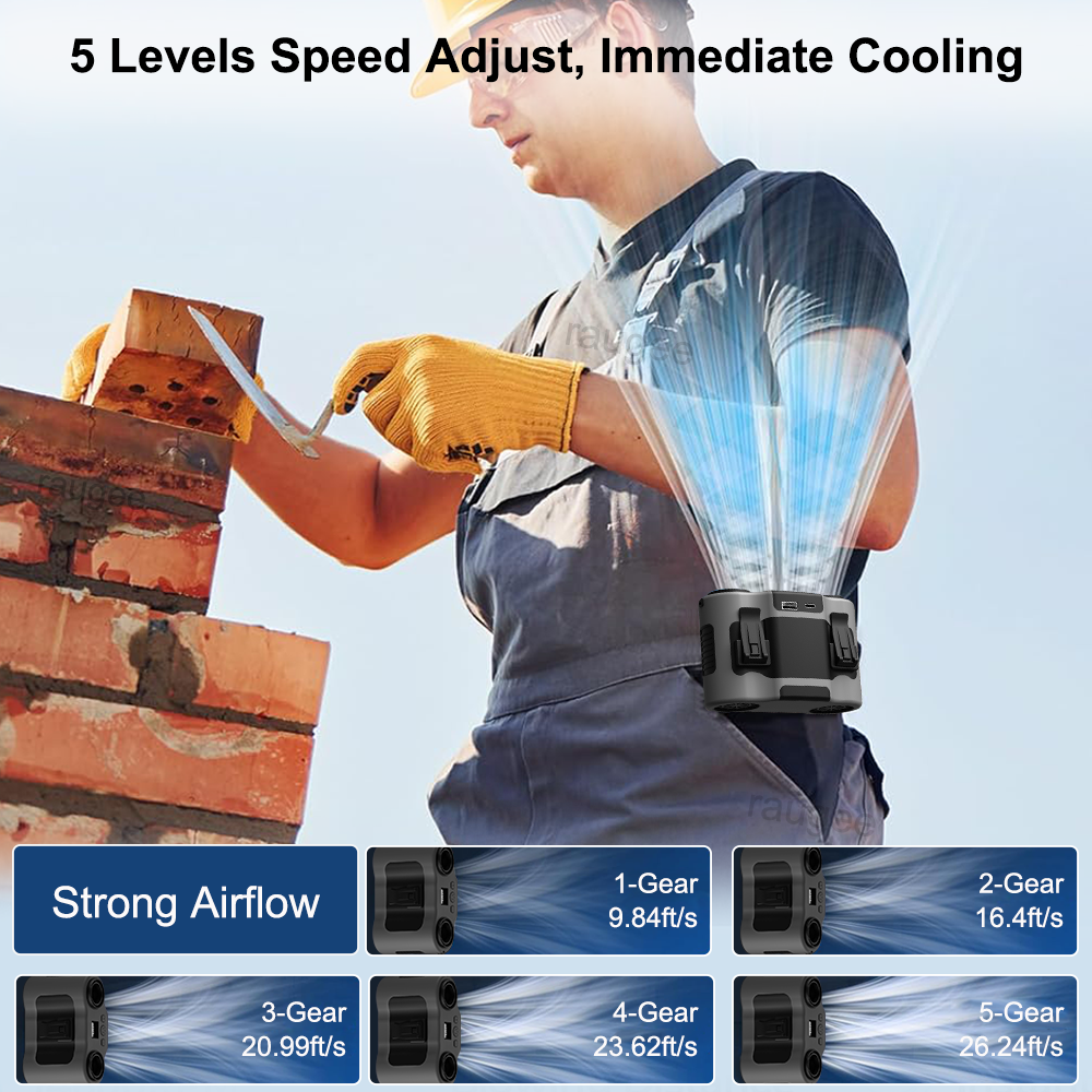 20000Mah Waist Fan Portable Cl - Outdoor Sport Outlet 评论和价格