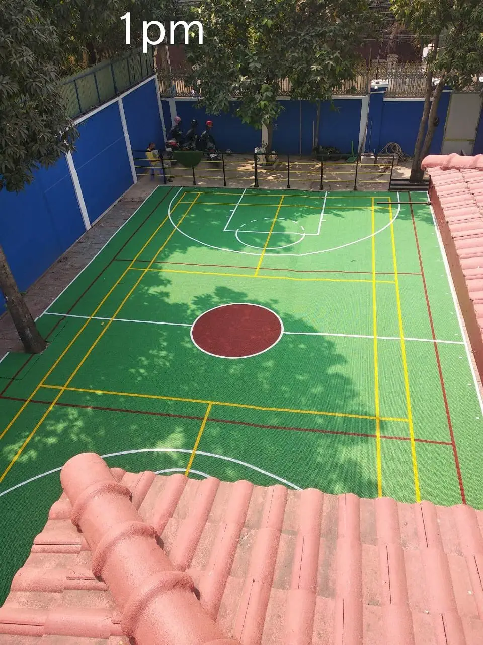 Eco-Friendly Plastic Custom Lo - Outdoor Sport Floor Tiles 评论和价格