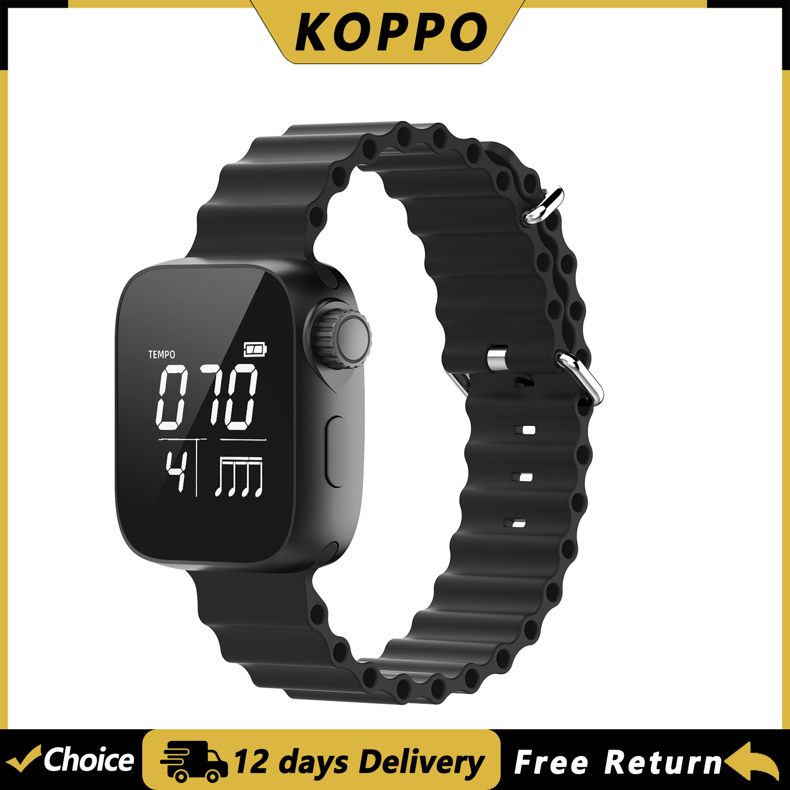 KOPPO Vibrating Metronome Watc - Outdoor Sport Smart Watch 评论和价格