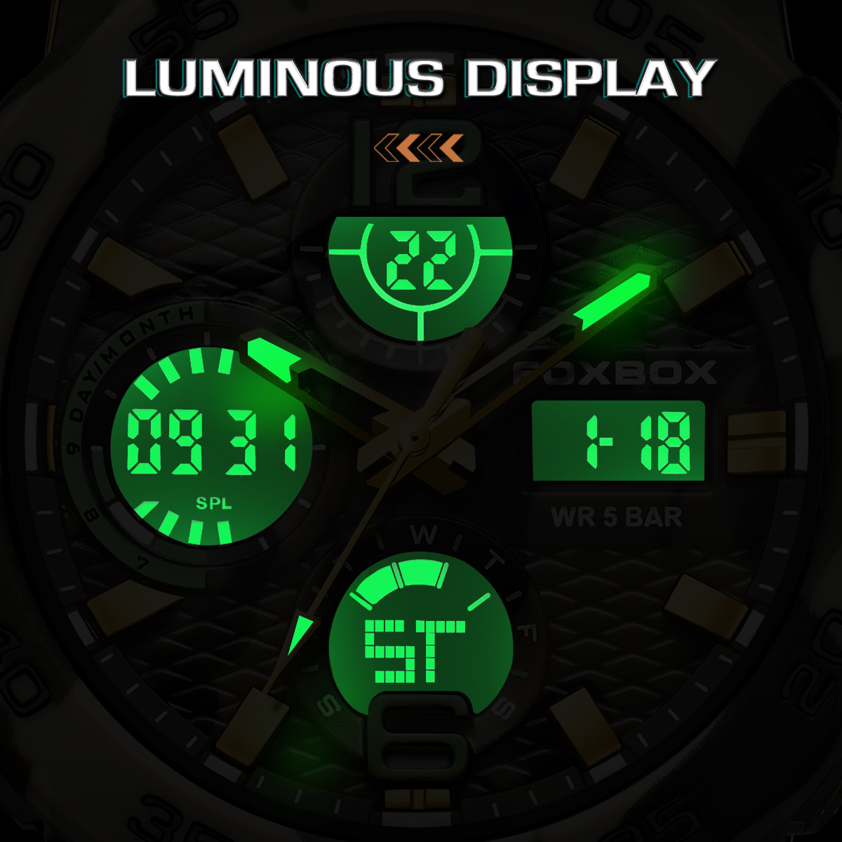 LIGE Electronic Men's Wristwat - Outdoor Sport Smart Watch 评论和价格