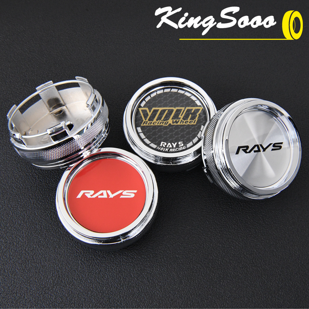 4PCS JDM Sport Rim Cap Clip 62 - Outdoor Sport Logo 评论和价格
