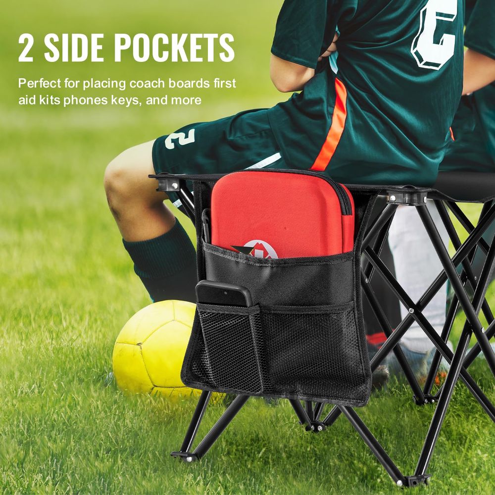 Portable Folding Bench, 6 Seat - Outdoor Sport Bench 评论和价格