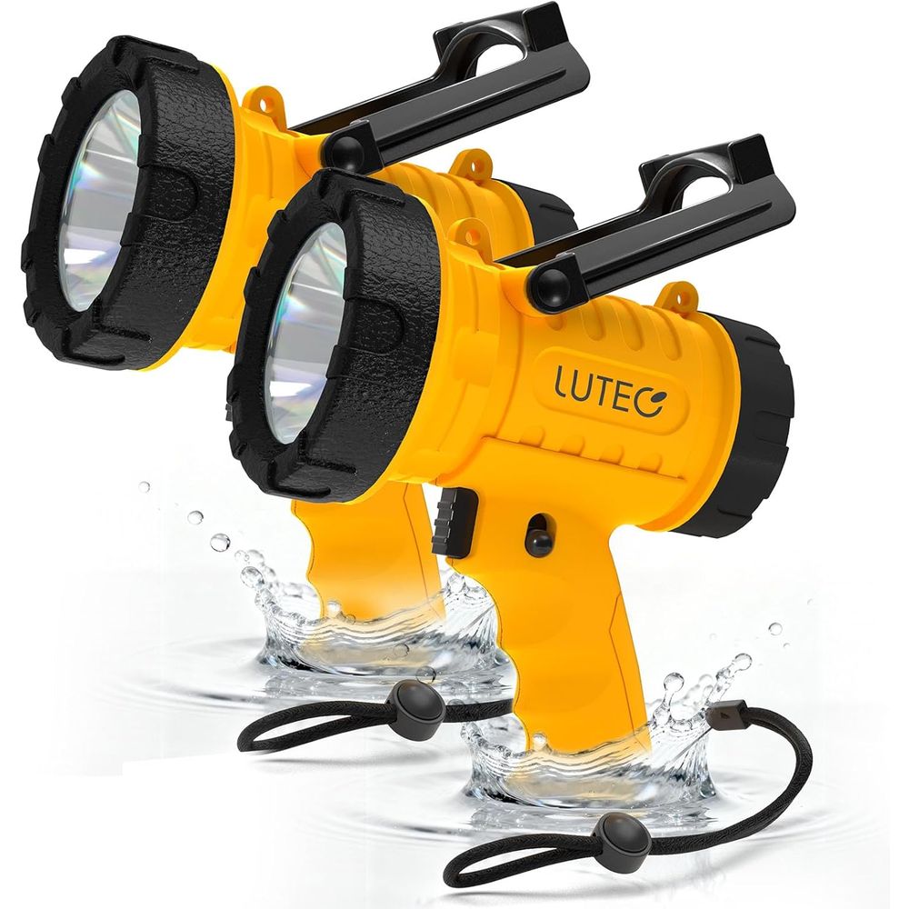 2-Pack Rechargeable 90,000 Lux - Outdoor Spotlight 评论和价格