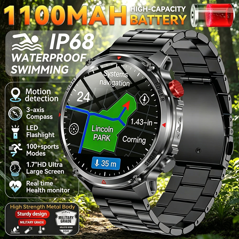 2026 New T-Rex3 Ultra 1100mAh  - Outdoor Sport Smart Watch 评论和价格
