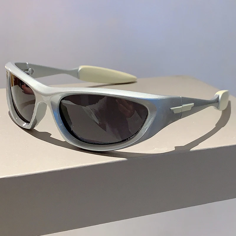 Y2K Punk Sunglasses Men New Ou - Outdoor Sport Activity 评论和价格