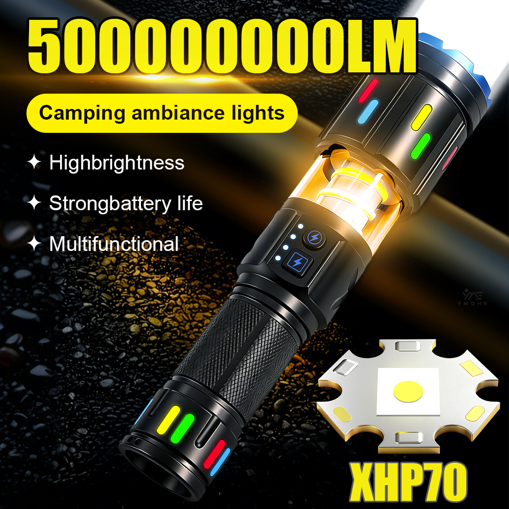 XHP70 High Power Camping Flash - Outdoor Spotlight 评论和价格