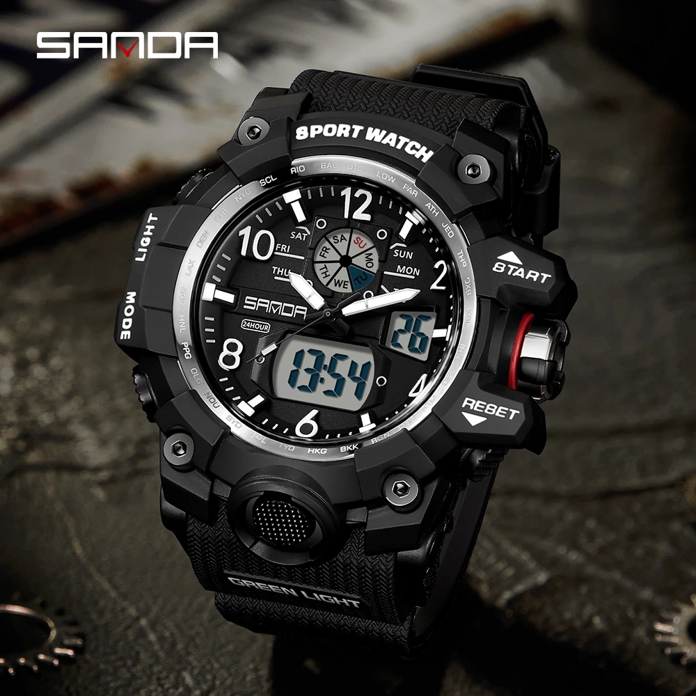 SANDA 30169 Top Sports Men's W - Outdoor Sport Smart Watch 评论和价格