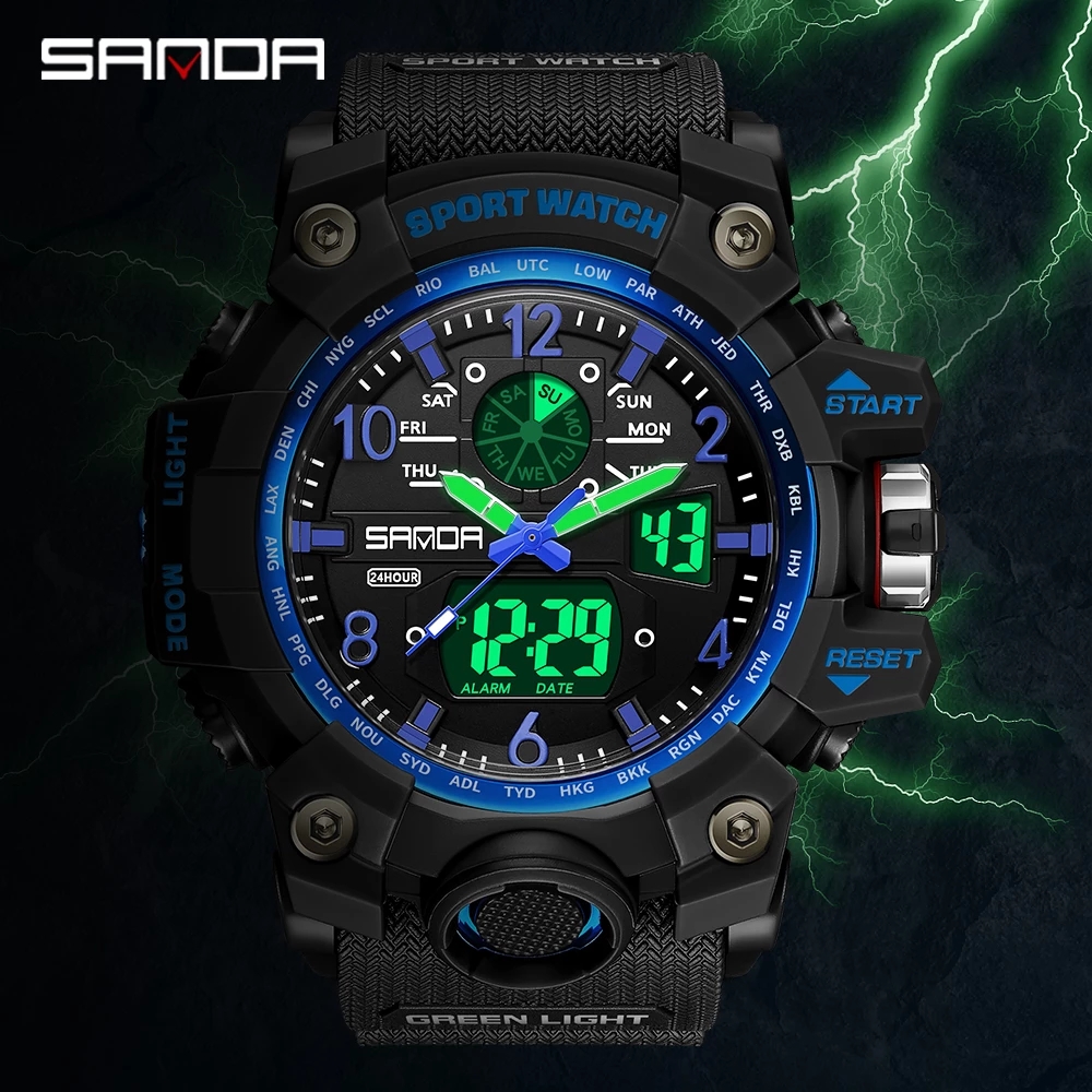 SANDA 30169 Top Sports Men's W - Outdoor Sport Smart Watch 评论和价格