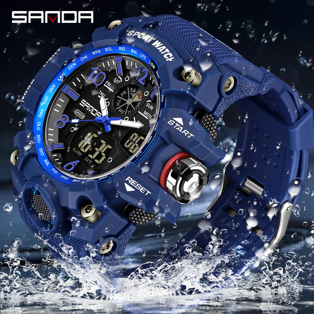 SANDA 30169 Top Sports Men's W - Outdoor Sport Smart Watch 评论和价格