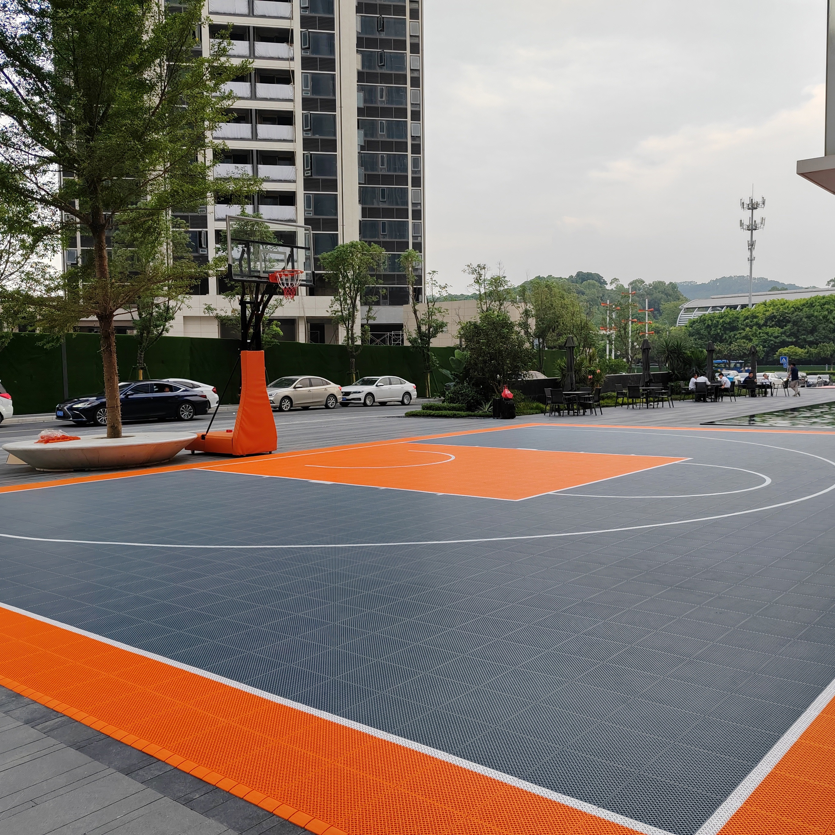OEM Customized Indoor/Outdoor  - Outdoor Sport Floor Tiles 评论和价格