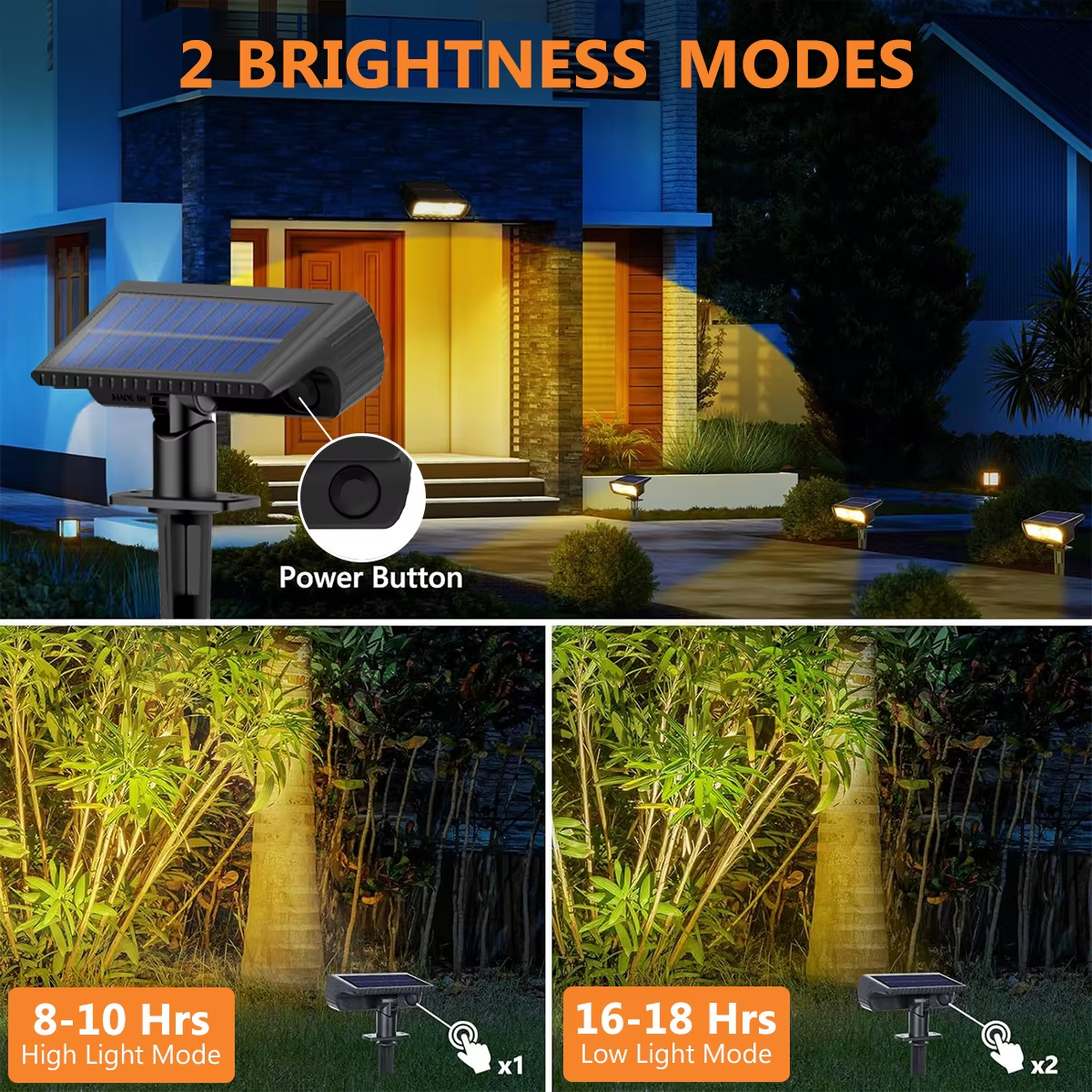 4 Pack Solar Landscape Spot Li - Outdoor Spotlight 评论和价格