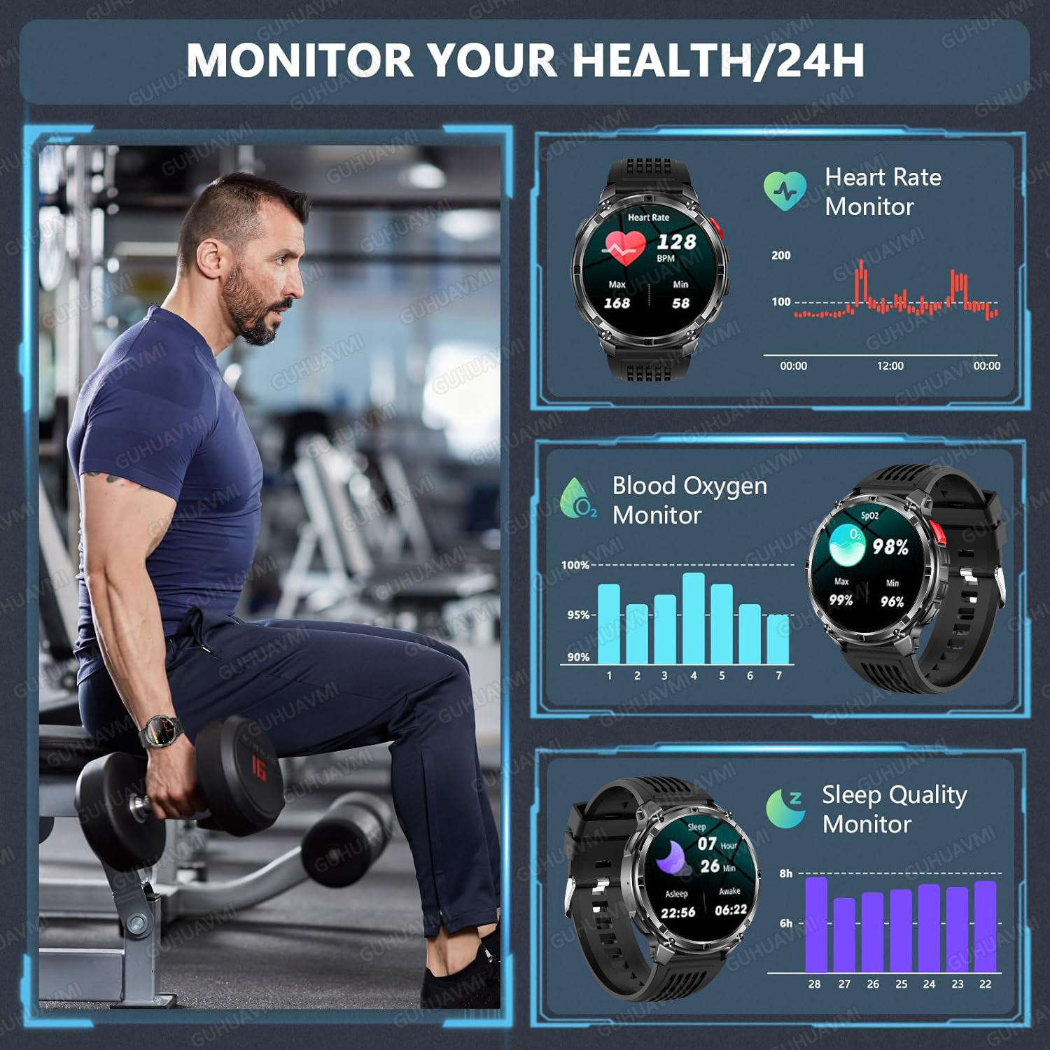 2026 New T-Rex3 Pro 1100mAh Ba - Outdoor Sport Smart Watch 评论和价格