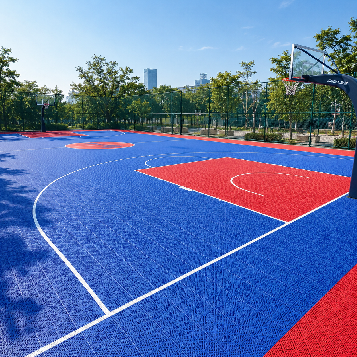 Intelligent pp Interlocking Po - Outdoor Sport Floor Tiles 评论和价格