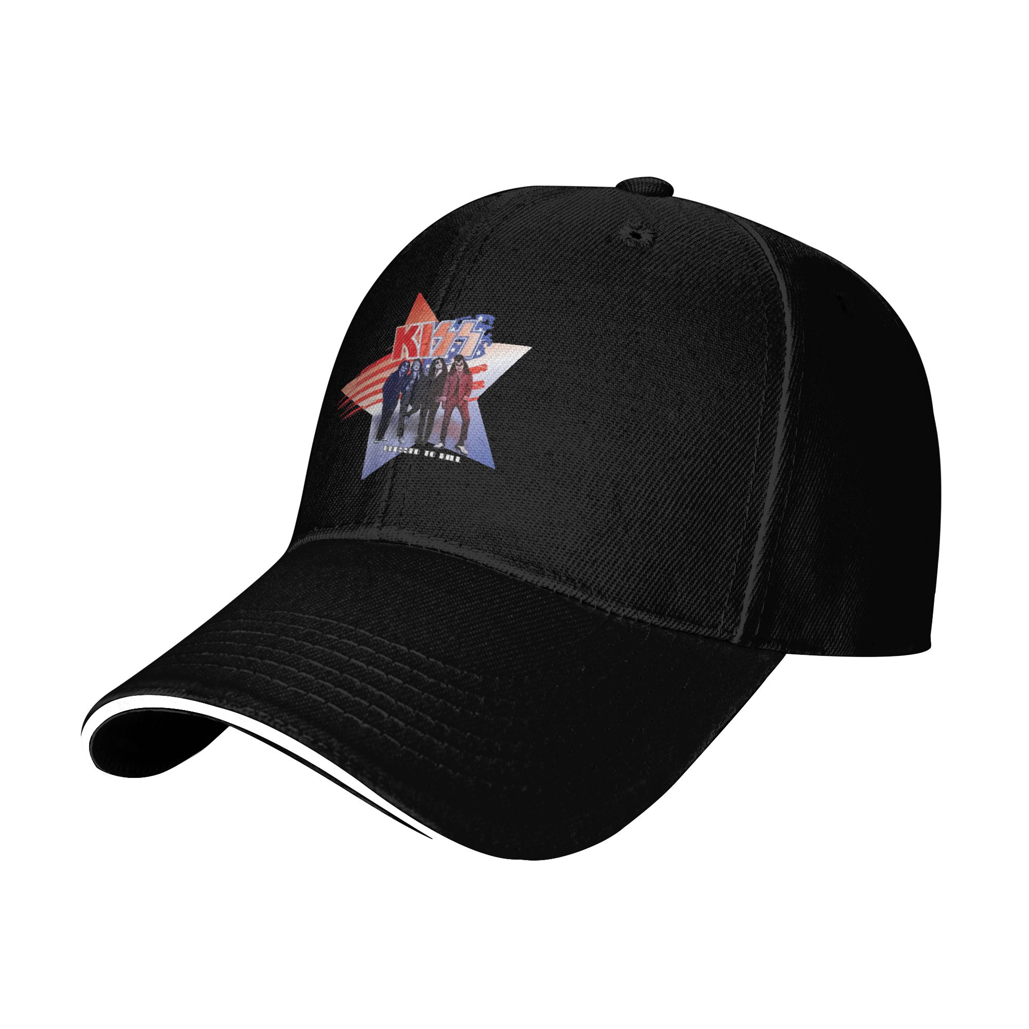 Kiss Band Baseball Cap Casual  - Outdoor Sport Dress 评论和价格