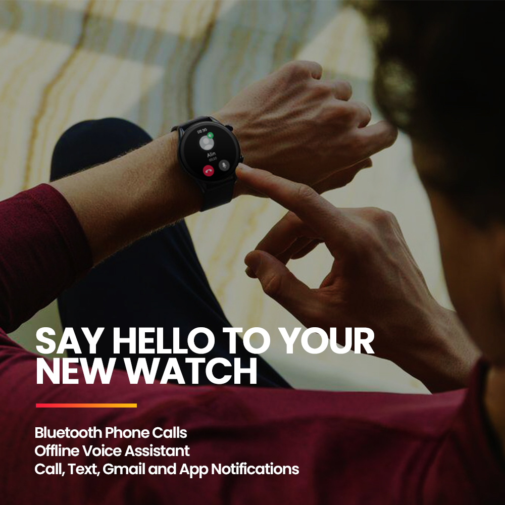 New Zeblaze Btalk 3 Plus Voice - Outdoor Sport Smart Watch 评论和价格