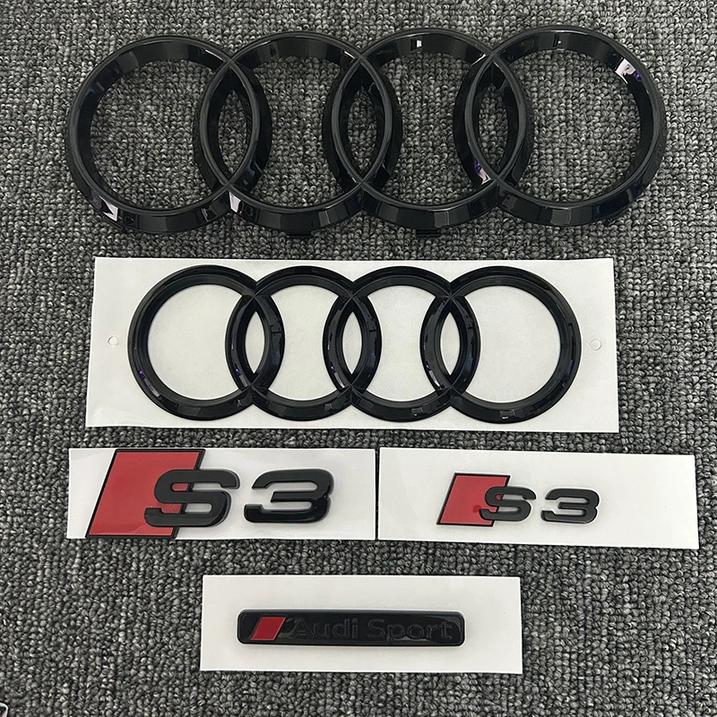 AUDI S3 2010-2020 4Ring logo A - Outdoor Sport Logo 评论和价格