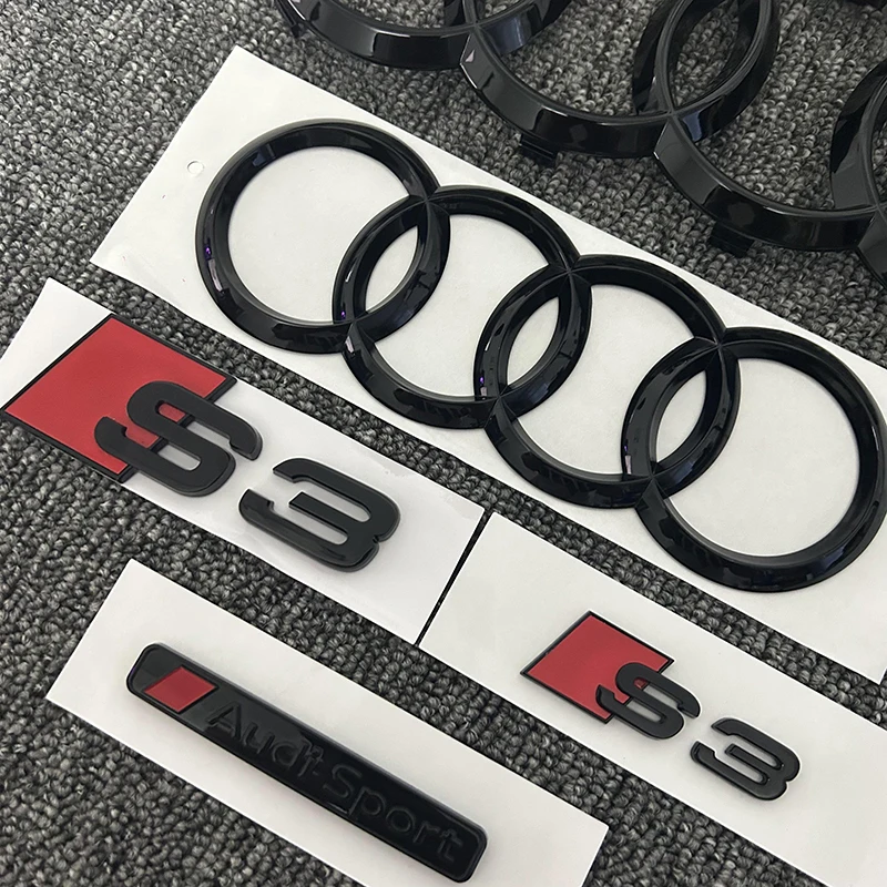 AUDI S3 2010-2020 4Ring logo A - Outdoor Sport Logo 评论和价格