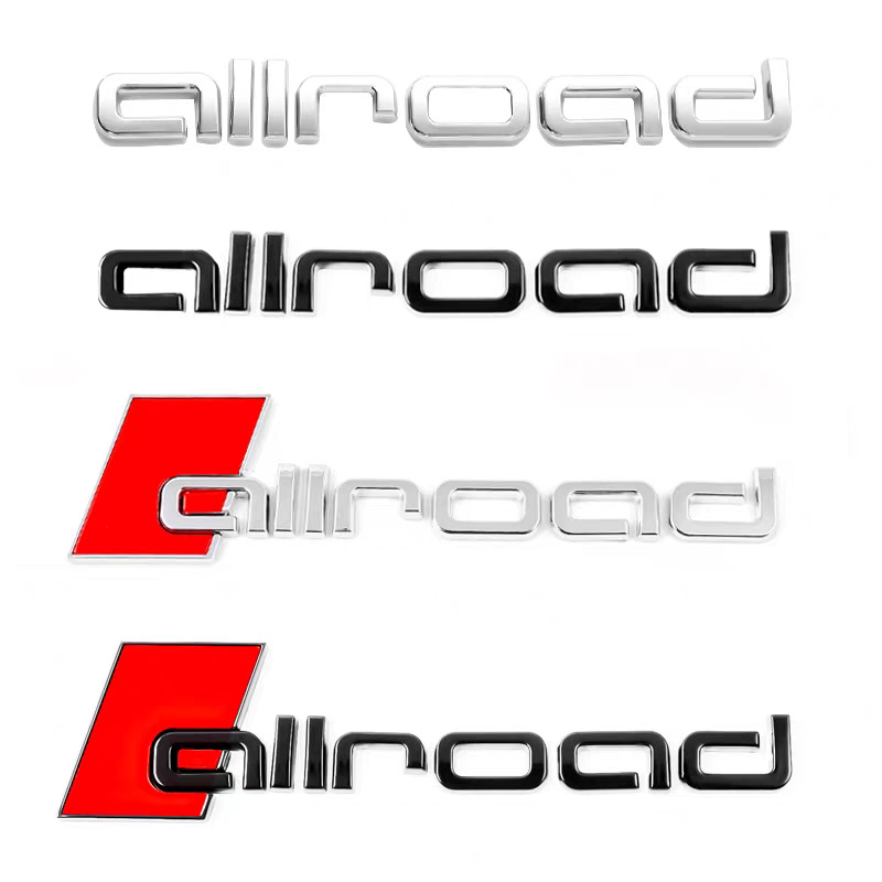all road For Audi a4 a6 modifi - Outdoor Sport Logo 评论和价格