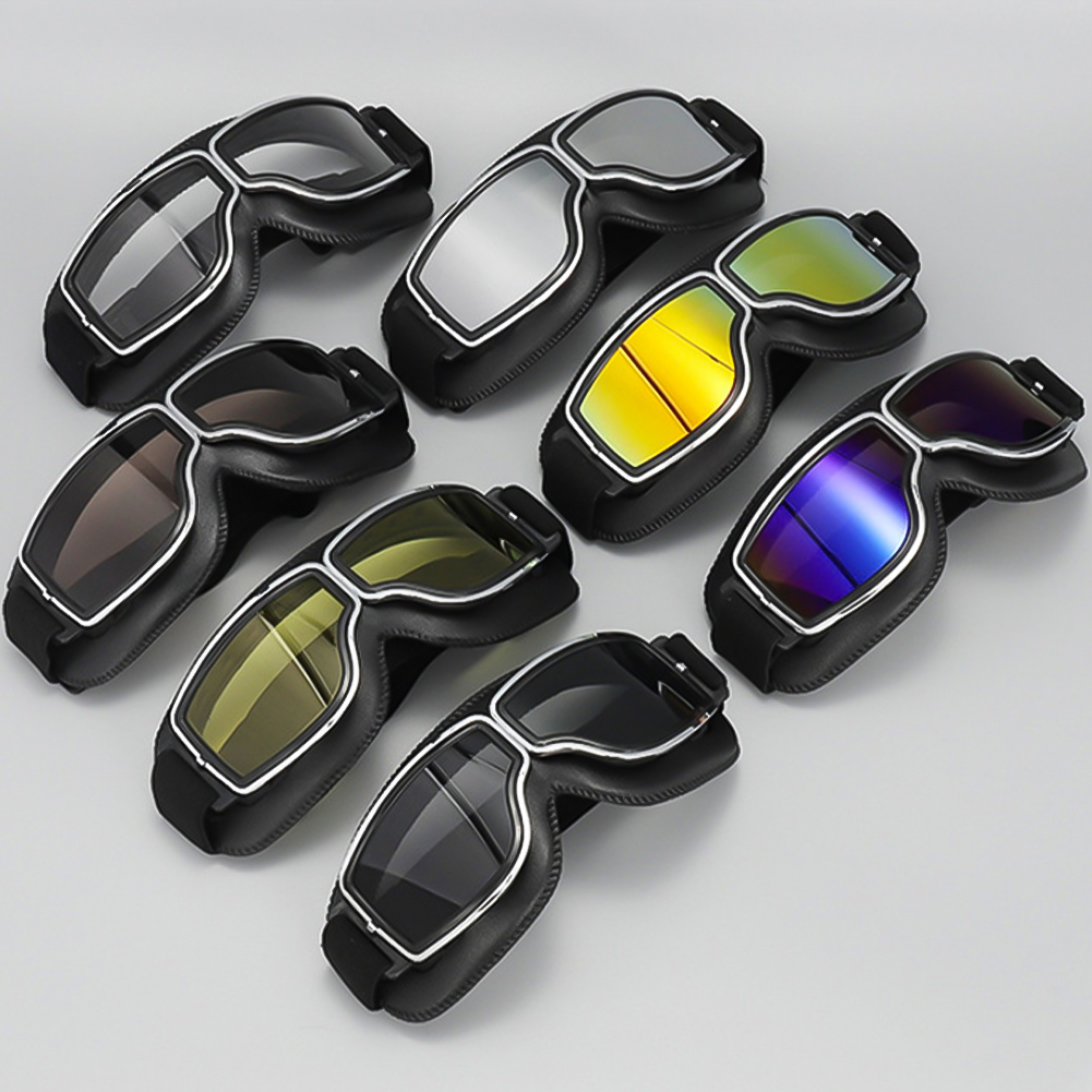 Newest -Style Leather Goggles  - Outdoor Sports Store 评论和价格