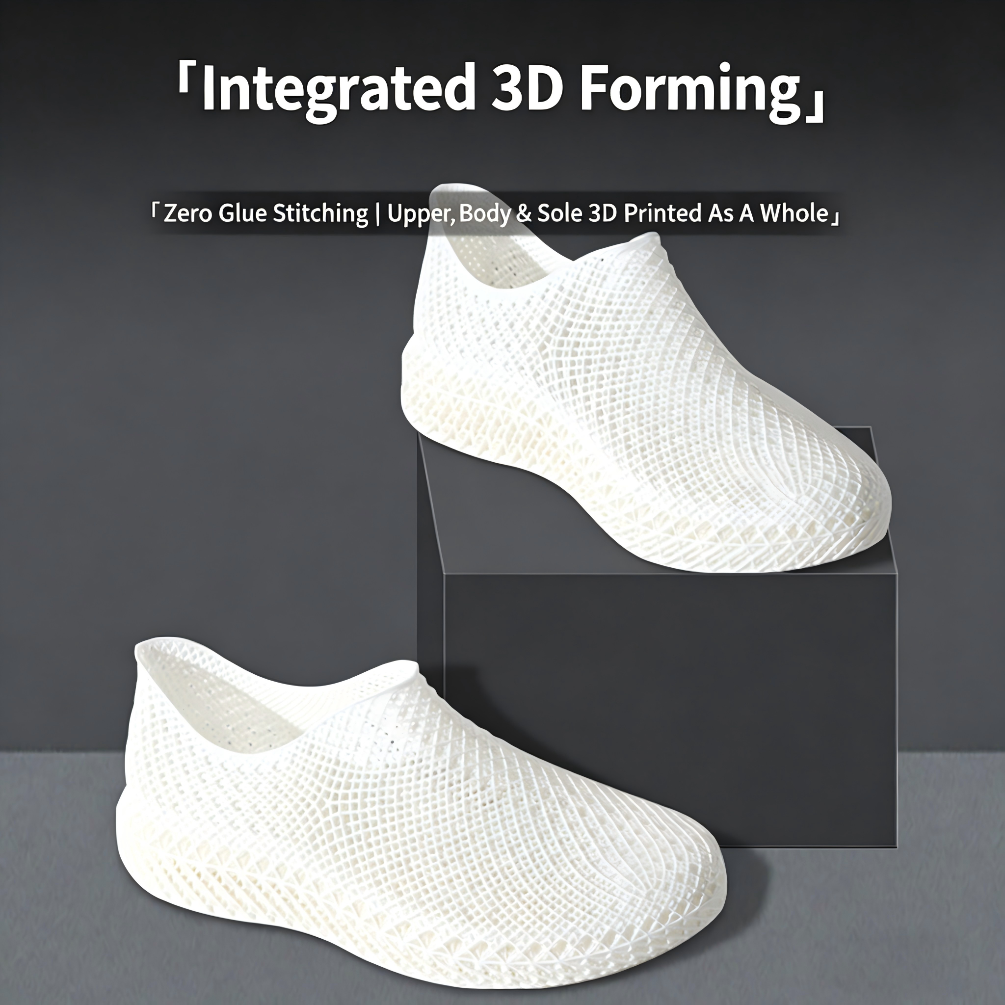 3D Printed Casual Shoes Hollow - Indoor Sport And Outdoor Sports 评论和价格